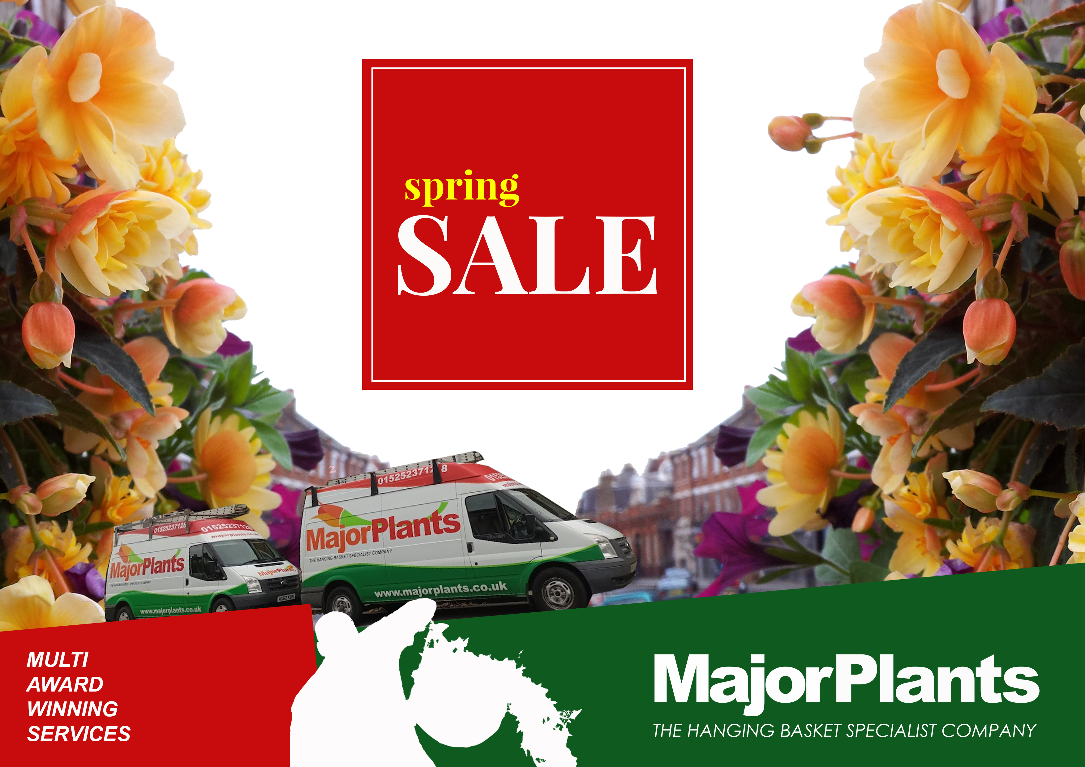 Hanging Basket Services London Spring Discount